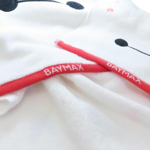 ベイマックス ミニタオル シャーリングハンカチタオル ケアロボット ディズニー キャラクター グッズ メール便可