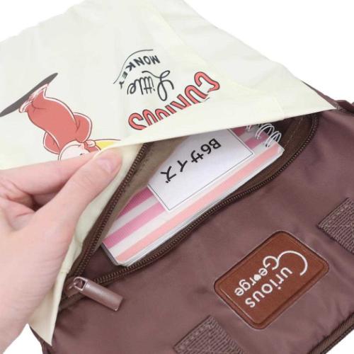 おさるのジョージ タブレットケース ガジェットケース リラックスバルーン 新入学 絵本キャラクター グッズ