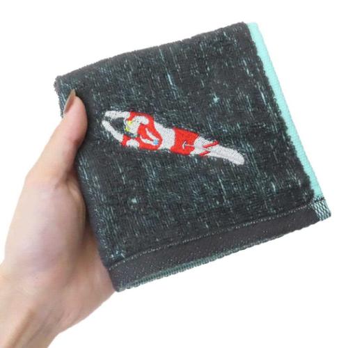 ウルトラマン ミニタオル ジャガードハンカチタオル オーガニックコットン 地球を守るヒーロー 特撮ヒーロー メール便可
