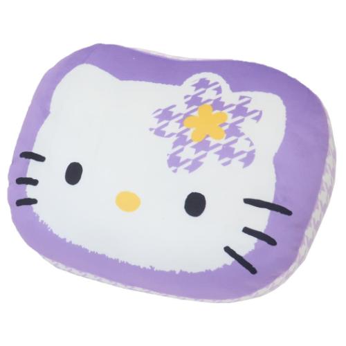 ハローキティ クッション ダイカットクッション カオハナ サンリオ キャラクター グッズ