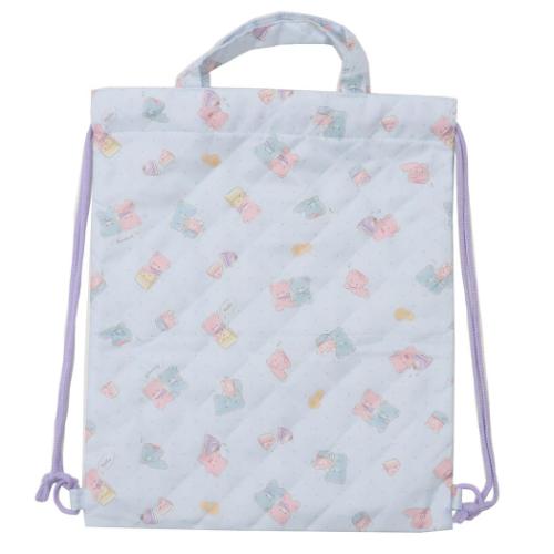 ナップサック キルトナップサック くま 新入学 体操服かばん グッズ メール便可