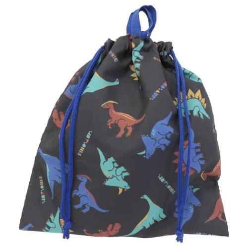 巾着袋 ジャージケース 巾着L 恐竜 新入学 体操服入れ グッズ メール便可