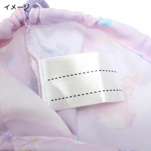お弁当きんちゃく マチ付きランチバッグ うさぎ 新入学 ランチ巾着 グッズ メール便可