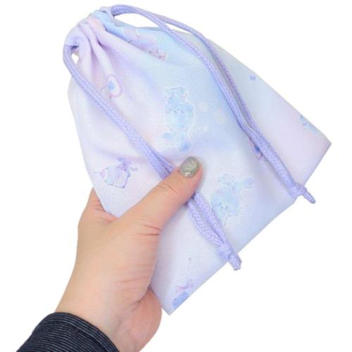 巾着袋 ミニ巾着 巾着S うさぎ 新入学 小物入れ グッズ メール便可