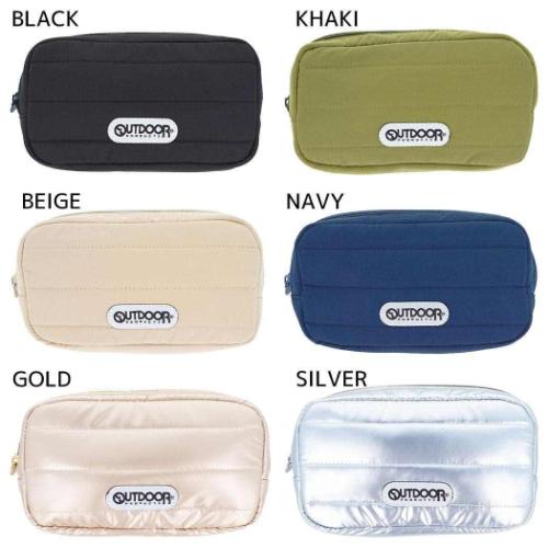 OUTDOOR ペンポーチ キルティングペンケース 新入学 新学期準備文具 グッズ
