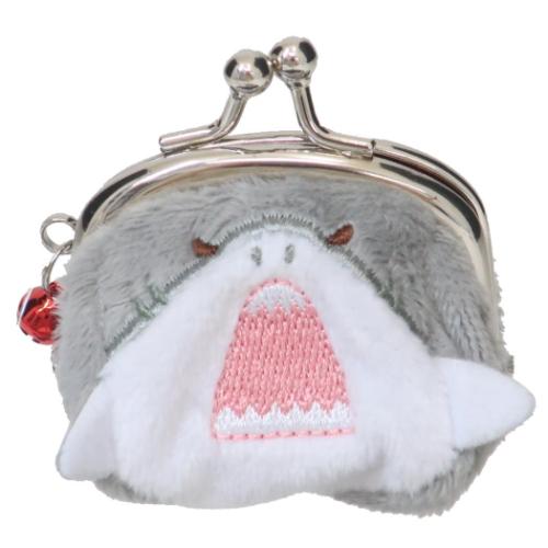 小銭入れ プチがま口 サメ 小物入れ グッズ メール便可