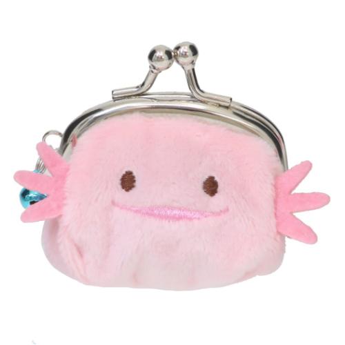 小銭入れ プチがま口 ウーパールーパー 小物入れ グッズ メール便可