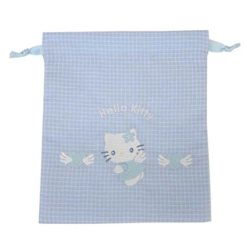 ハローキティ 巾着袋 巾着 みずいろ エンジェル サンリオ キャラクター グッズ メール便可