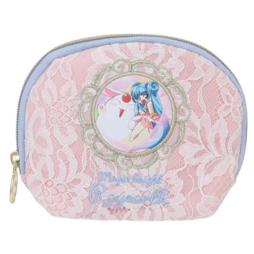 魔法騎士レイアース コスメポーチ レースx刺繍シェルポーチ モコナ＆プリメーラ アニメキャラクター グッズ