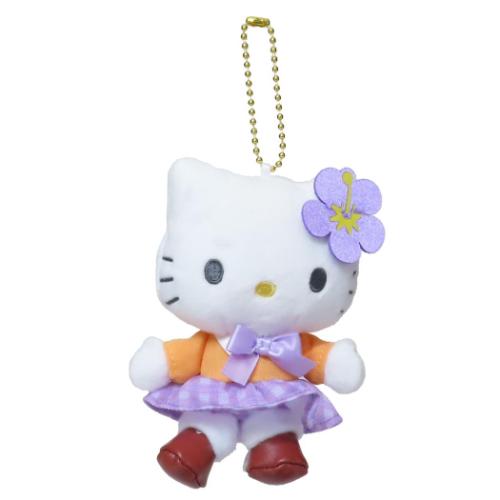 ハローキティ マスコット ミニぬいぐるみボールチェーン 平成コギャル PU サンリオ キャラクター グッズ