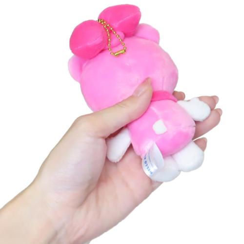 ハローキティ マスコット ミニぬいぐるみボールチェーン タイニーチャム変身 PK サンリオ キャラクター グッズ