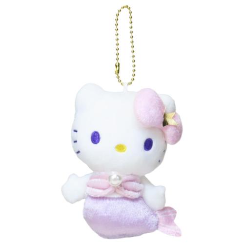 ハローキティ マスコット ミニぬいぐるみボールチェーン マーメイド PU サンリオ キャラクター グッズ