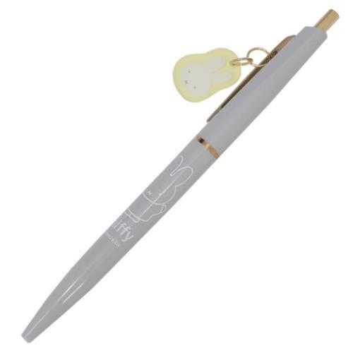 ミッフィー ボールペン チャーム付ボールペン gray 新入学 ディックブルーナ 絵本キャラクター グッズ メール便可