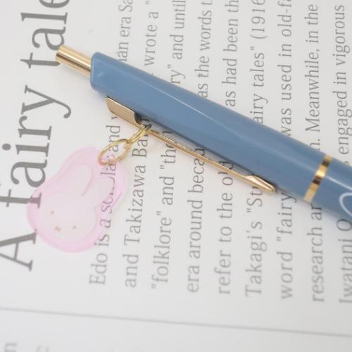 ミッフィー ボールペン チャーム付ボールペン blue 新入学 ディックブルーナ 絵本キャラクター グッズ メール便可