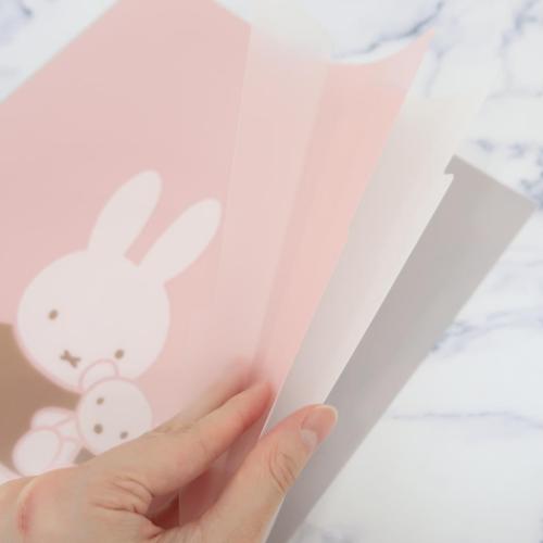 ミッフィー ポケットファイル A4ポケットクリアファイル favorite 新入学 ディックブルーナ 絵本キャラクター グッズ メール便可