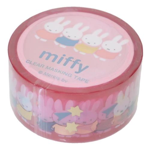 ミッフィー マスキングテープ 金箔クリアマスキングテープ fun ディックブルーナ 絵本キャラクター グッズ メール便可