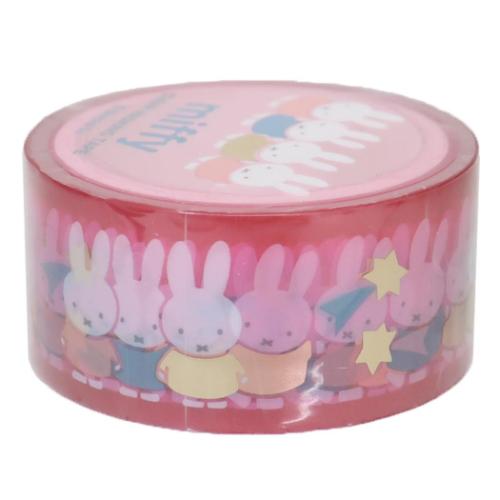 ミッフィー マスキングテープ 金箔クリアマスキングテープ fun ディックブルーナ 絵本キャラクター グッズ メール便可