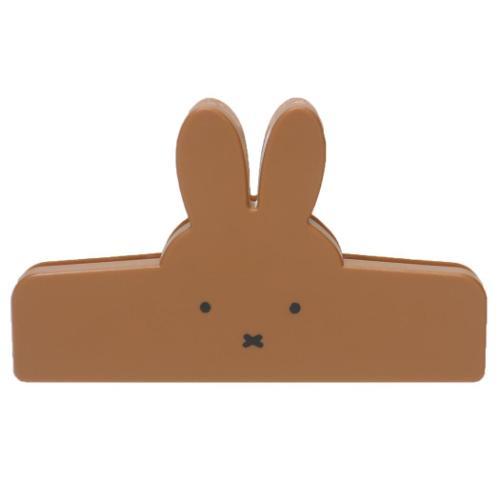 ミッフィー クリップ フェイスクリップ brown ディックブルーナ 絵本キャラクター グッズ