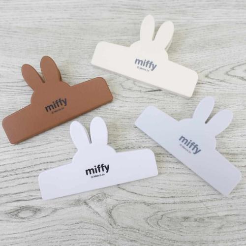 ミッフィー クリップ フェイスクリップ brown ディックブルーナ 絵本キャラクター グッズ