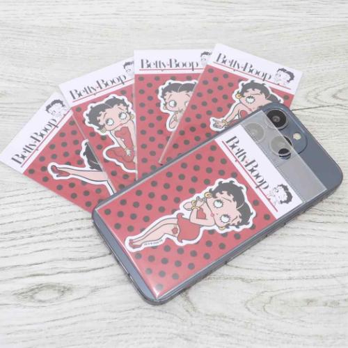 ベティブープ ダイカットシール ビニールステッカー ポーズ01 BETTY BOOP キャラクター グッズ メール便可