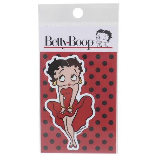 ベティブープ ダイカットシール ビニールステッカー ポーズ03 BETTY BOOP キャラクター グッズ メール便可
