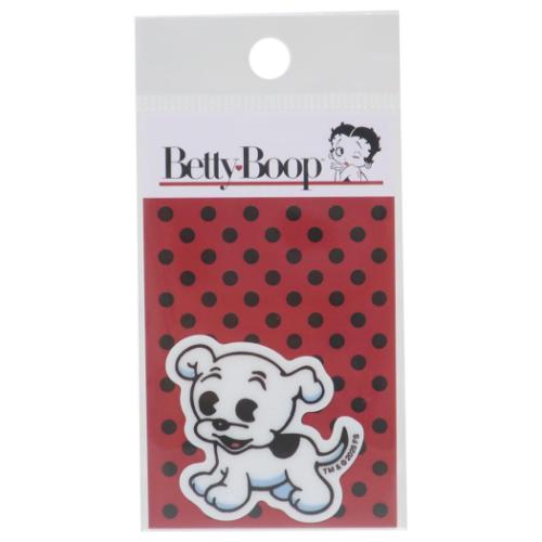 ベティブープ ダイカットシール グリッターダイカットステッカー パジー BETTY BOOP キャラクター グッズ メール便可