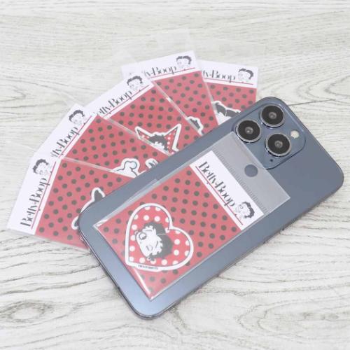 ベティブープ ダイカットシール グリッターダイカットステッカー パジー BETTY BOOP キャラクター グッズ メール便可