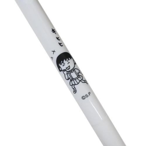 ちびまる子ちゃん ボールペン サラサR 0.4 ブラック アニメキャラクター グッズ メール便可