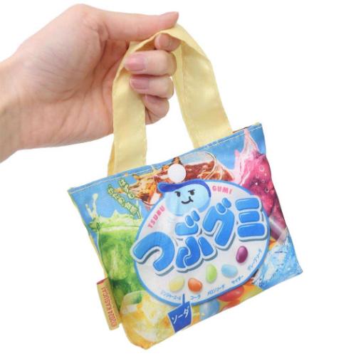 つぶグミ ショッピングバッグ エコバッグ お菓子パッケージ キャラクター グッズ メール便可