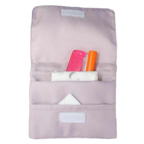 クリップポケット いつでもポッケ くま＆うさ 新入学 クリップポーチ キッズポシェット グッズ メール便可