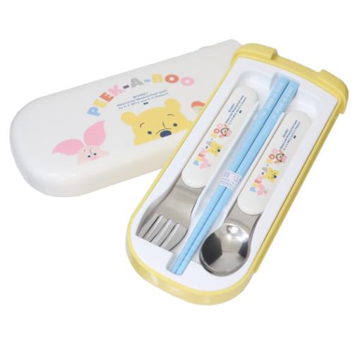 くまのプーさん カトラリーセット トリオセット ディズニー キャラクター グッズ メール便可