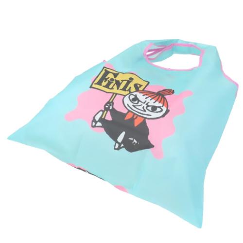 ムーミン エコバッグ ショッピングバッグA 花とシャボン玉 北欧 キャラクター グッズ メール便可