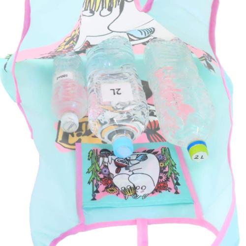 ムーミン エコバッグ ショッピングバッグA 花とシャボン玉 北欧 キャラクター グッズ メール便可