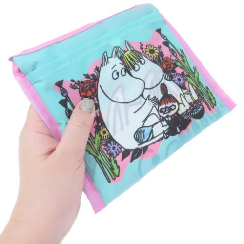 ムーミン エコバッグ ショッピングバッグA 花とシャボン玉 北欧 キャラクター グッズ メール便可