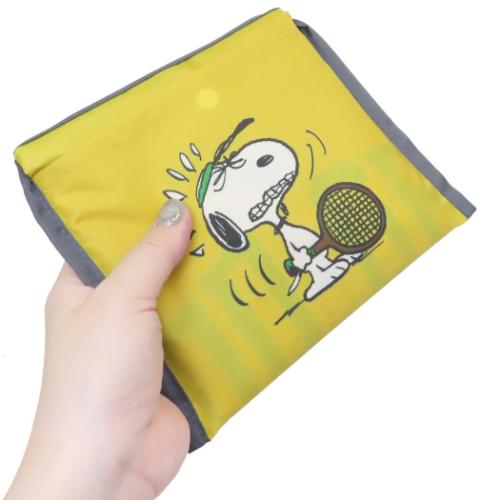 スヌーピー エコバッグ ショッピングバッグA スポーツ ピーナッツ キャラクター グッズ メール便可