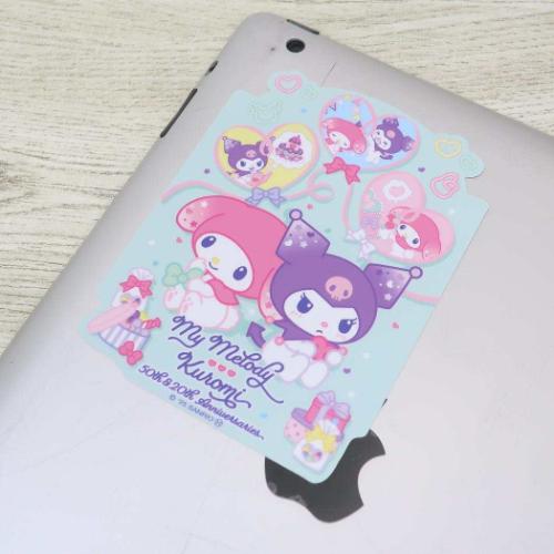 マイメロディ クロミ ビッグシール アウトドアステッカー パーティの準備 ドキドキ サンリオ キャラクター グッズ メール便可