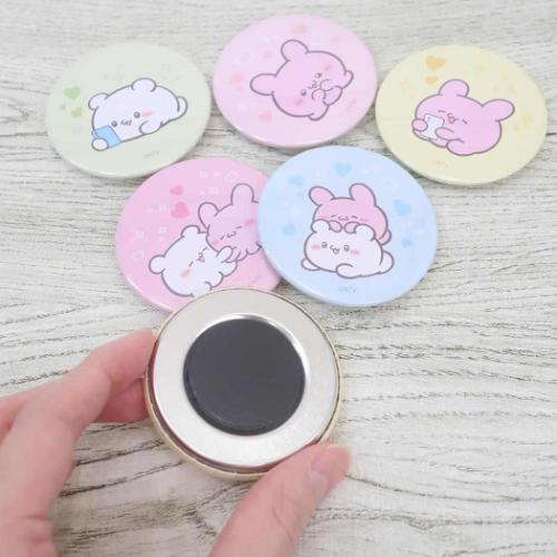 らぶいーず 磁石 マグネット すもっぴ＆ピョンチーA キャラクター グッズ メール便可