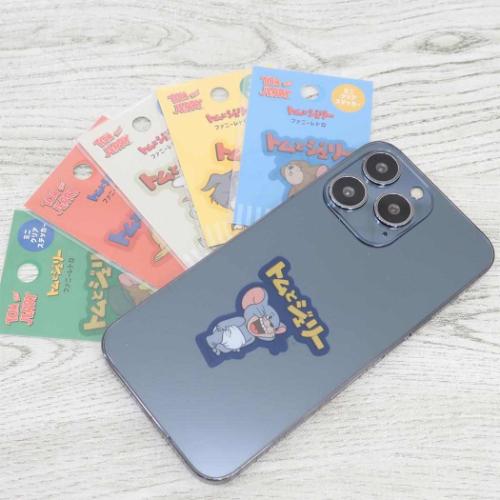 トムとジェリー ダイカットシール ミニクリアステッカー ファニーレトロ AH ワーナーブラザース キャラクター グッズ メール便可