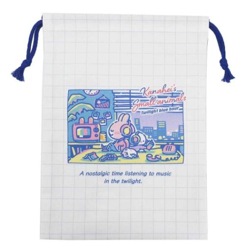 カナヘイの小動物 巾着袋 巾着 黄昏ブルーアワー キャラクター グッズ メール便可