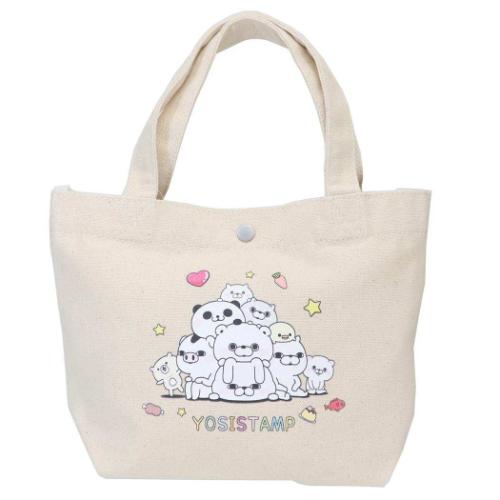 ヨッシースタンプ ランチバッグ ランチトート 10th YOSISTAMP キャラクター グッズ メール便可