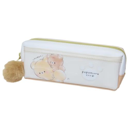 おとなりさん ペンポーチ ツインファスナーペンケース ぽぽむらさん 新学期準備文具 グッズ