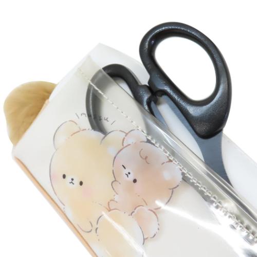 おとなりさん ペンポーチ ツインファスナーペンケース ぽぽむらさん 新学期準備文具 グッズ