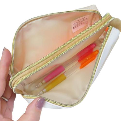 おとなりさん ペンポーチ ツインファスナーペンケース ぽぽむらさん 新学期準備文具 グッズ