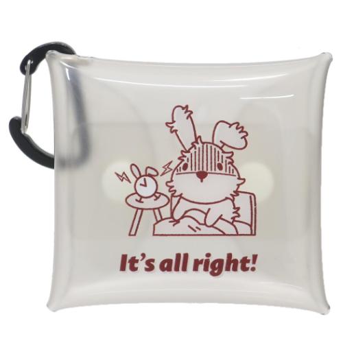 ラッピー ミニポーチ クリアマルチケースSS BE キャラクター グッズ メール便可