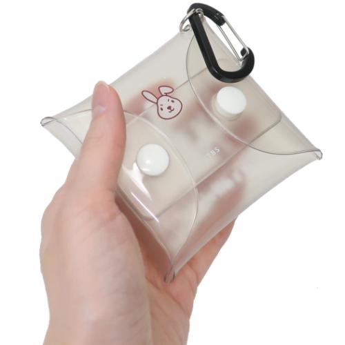 ラッピー ミニポーチ クリアマルチケースSS BE キャラクター グッズ メール便可