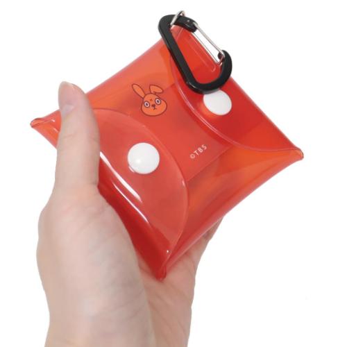 ラッピー ミニポーチ クリアマルチケースSS OR キャラクター グッズ メール便可