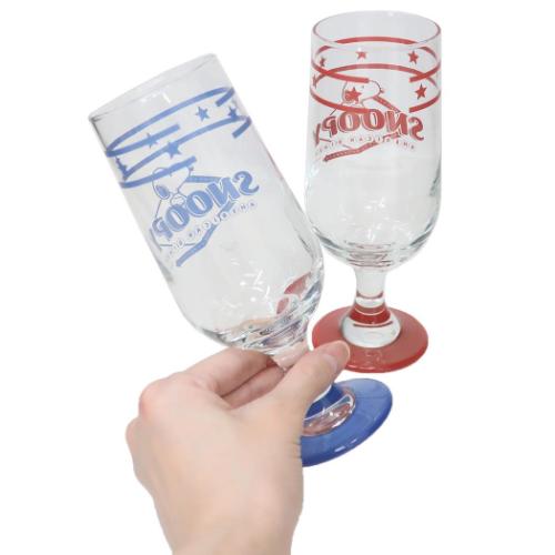 スヌーピー ガラスコップ ソーダグラス BL ピーナッツ キャラクター グッズ