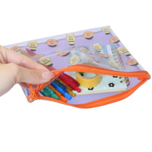 セサミストリート ペンケース ペンポーチ 大 バート＆アーニー キャラクター グッズ メール便可