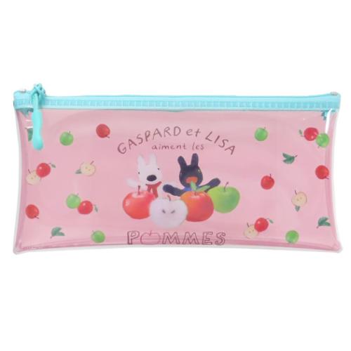リサとガスパール ペンケース ペンポーチ POMMES 絵本キャラクター グッズ メール便可