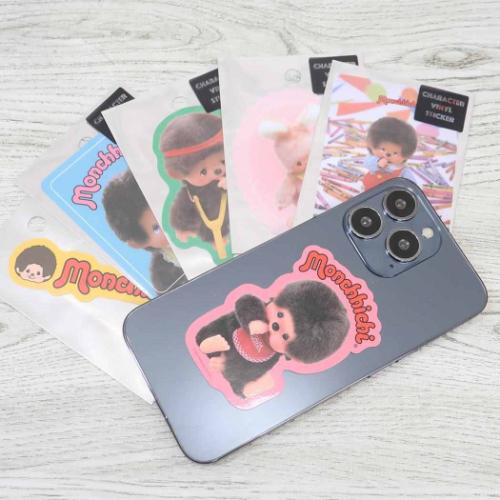 モンチッチ ダイカットシール キャラクターステッカー クレヨン キャラクター グッズ メール便可